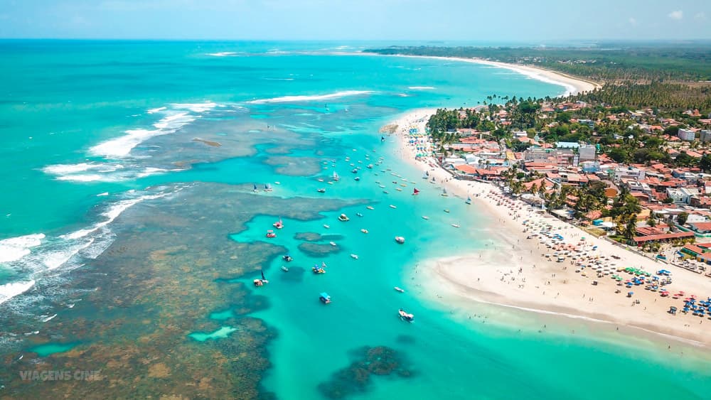Praia nordeste brasileiro